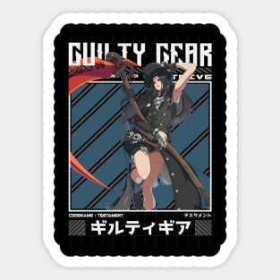 Testament - Guilty Gear Strive Sticker